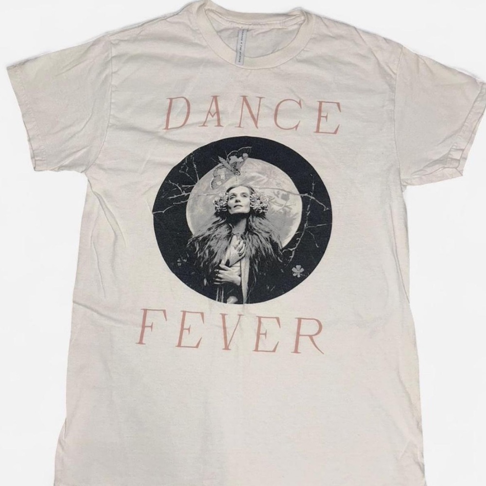 Dance Fever Graphic T-Shirt - Cream